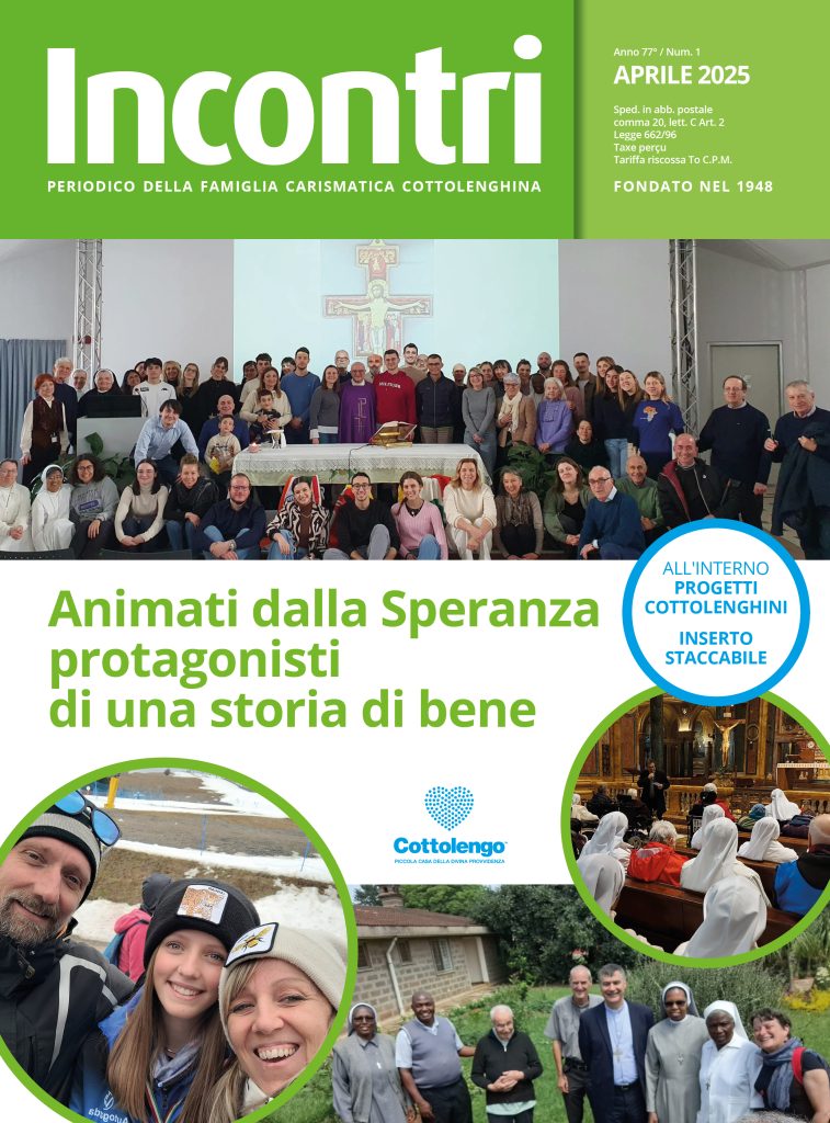 Copertina "Incontri" - aprile 2025